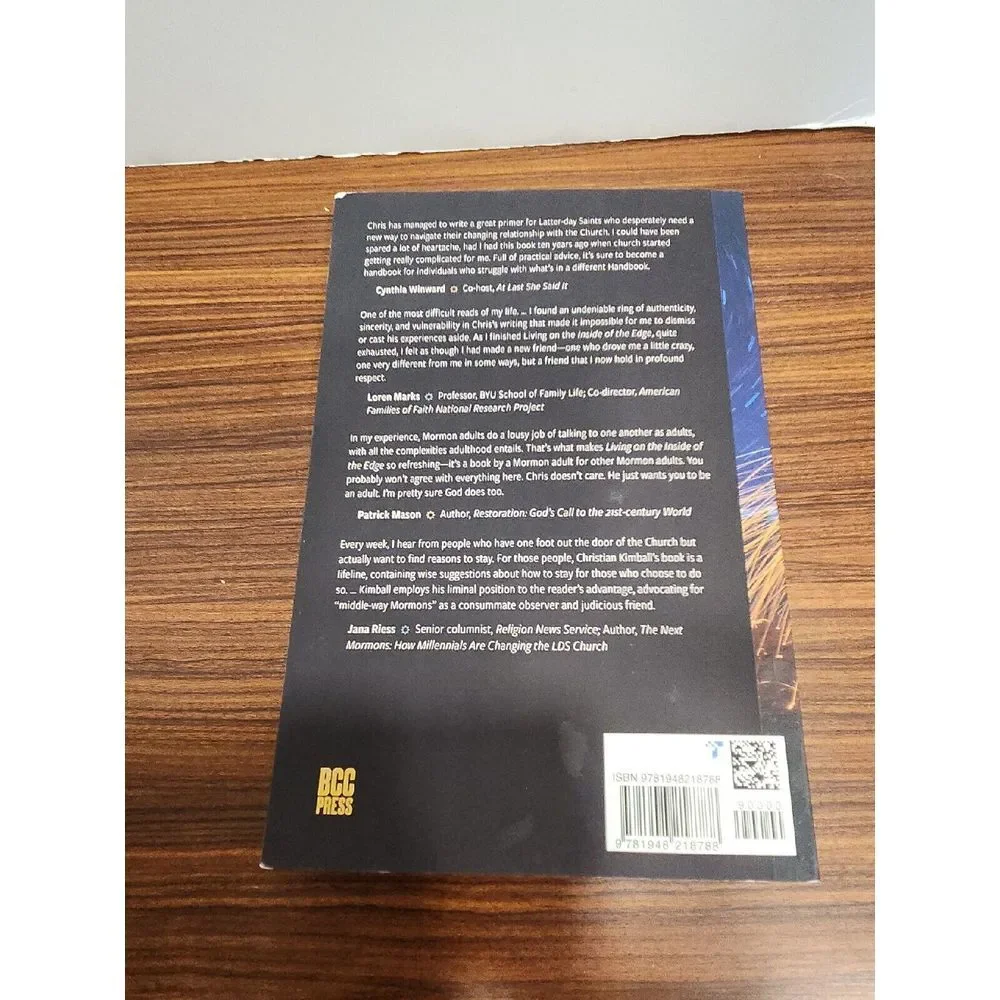 Living on the Edge of the Inside: A Survival Guide by Kimball, Christian, Lik...